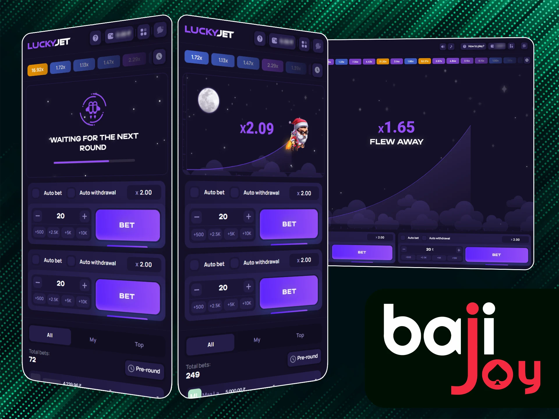 Lucky Jet at BajiJoy is a game that everyone will enjoy.
